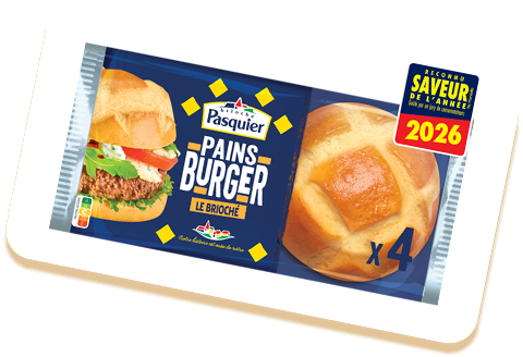 Brioche Pasquier Pains Burger « Le Brioché »